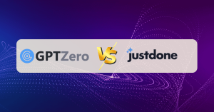 Read more about the article GPTZero vs Justdone AI: Which AI Detection Tool is Right for You?