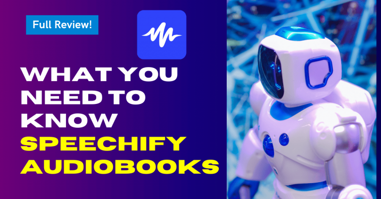 The Speechify Audiobooks app interface displaying a wide selection of books